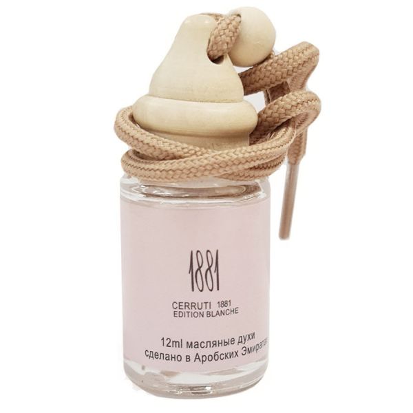 Car air freshener Cerruti 1881 Edition Blanche 12 ml